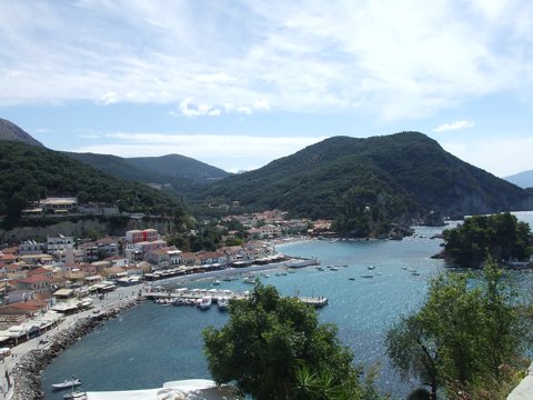 Parga from the Venetian Castle Parga from the Venetian Castle