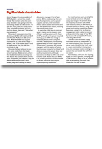 Big Blue blade chassis drive