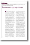 Business continuity futures
