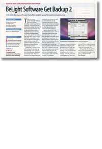 Review: BeLight Software Get Backup 2