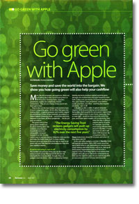 Go green with Apple