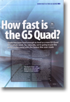 How fast is the G5 Quad?