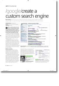 Create a Google custom search engine